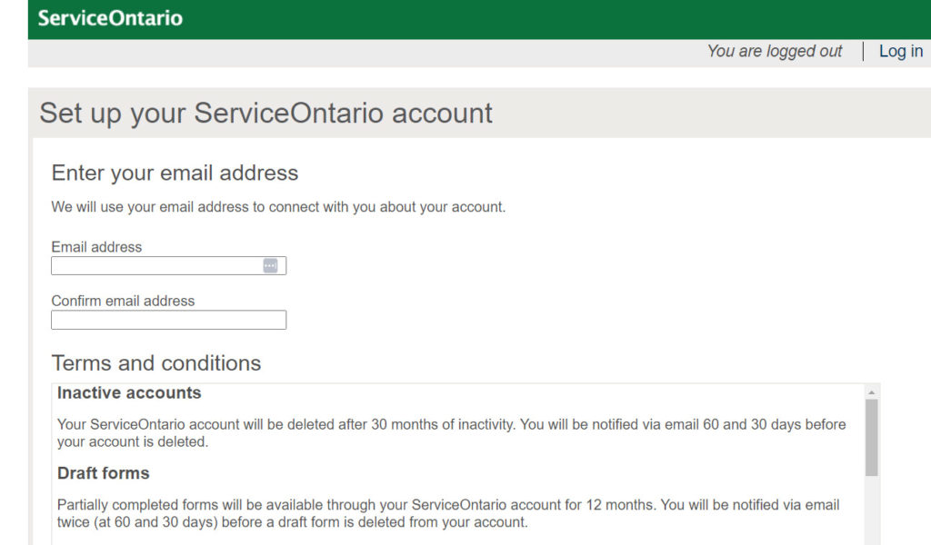 Set Up Your Service Ontario Account 1024x600 