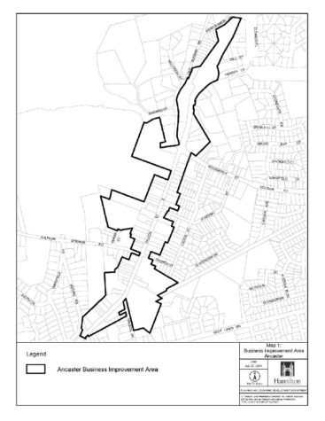 Ancaster BIA Boundary Map thumbnail