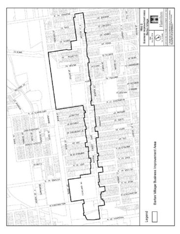 Barton Village BIA Boundary Map thumbnail