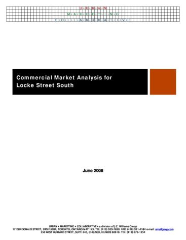 Locke Street BIA Commercial Market Analysis thumbnail