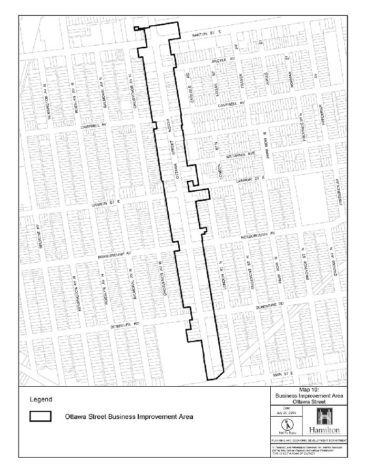Ottawa Street BIA Boundary Map thumbnail