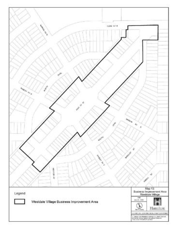 Westdale Village BIA Boundary Map thumbnail