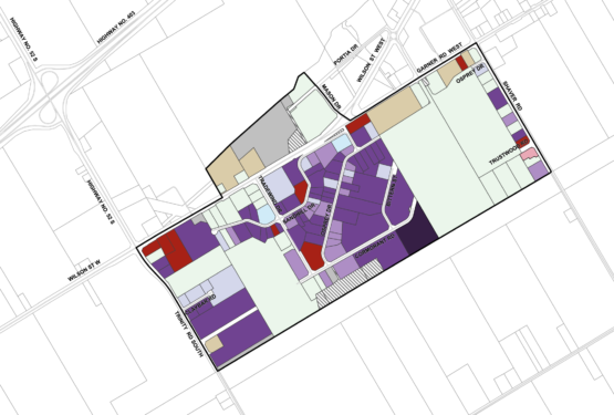 Map of Ancaster Business Park
