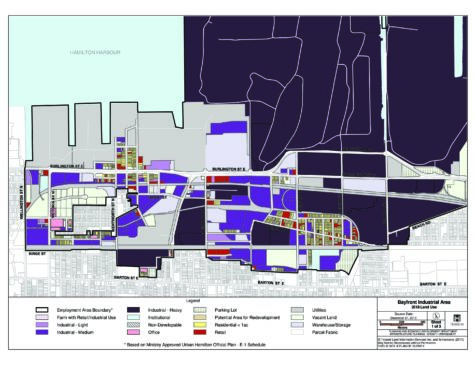 2018 Bayfront Employment Land Maps and Tables thumbnail