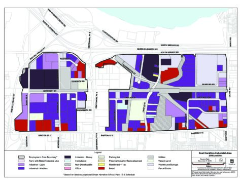 2018 East Hamilton Employment Lands Maps and Tables thumbnail