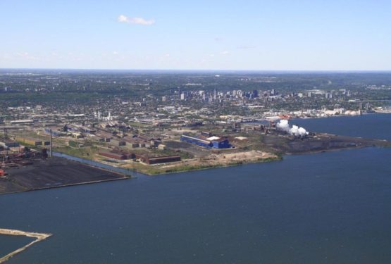 The parcel of land that will be open to new tenants, managed by the Hamilton-Oshawa Port Authority. Courtesy HOPA Ports
