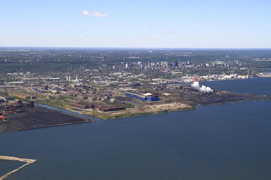 The parcel of land that will be open to new tenants, managed by the Hamilton-Oshawa Port Authority. Courtesy HOPA Ports