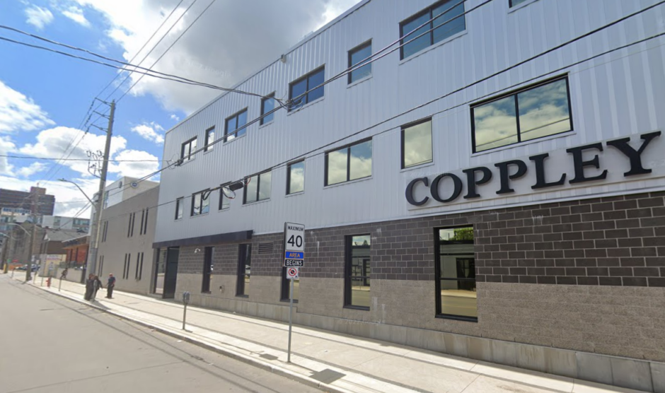 street view of Coppley Suits building