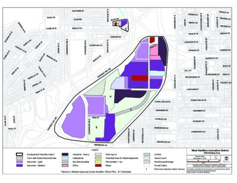 2020 West Hamilton Innovation District Land Use Maps and Tables thumbnail