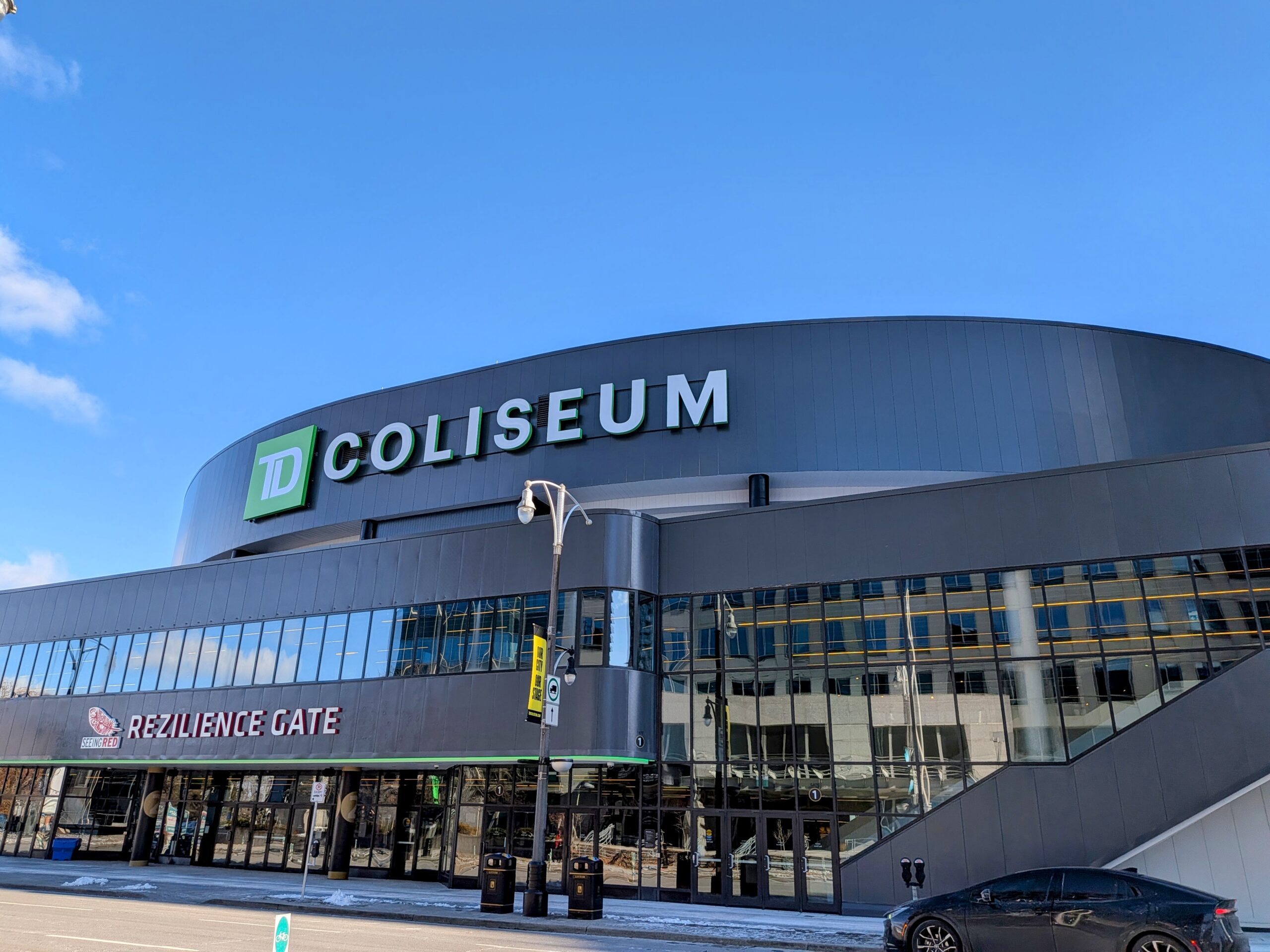 photo of TD Coliseum from outside