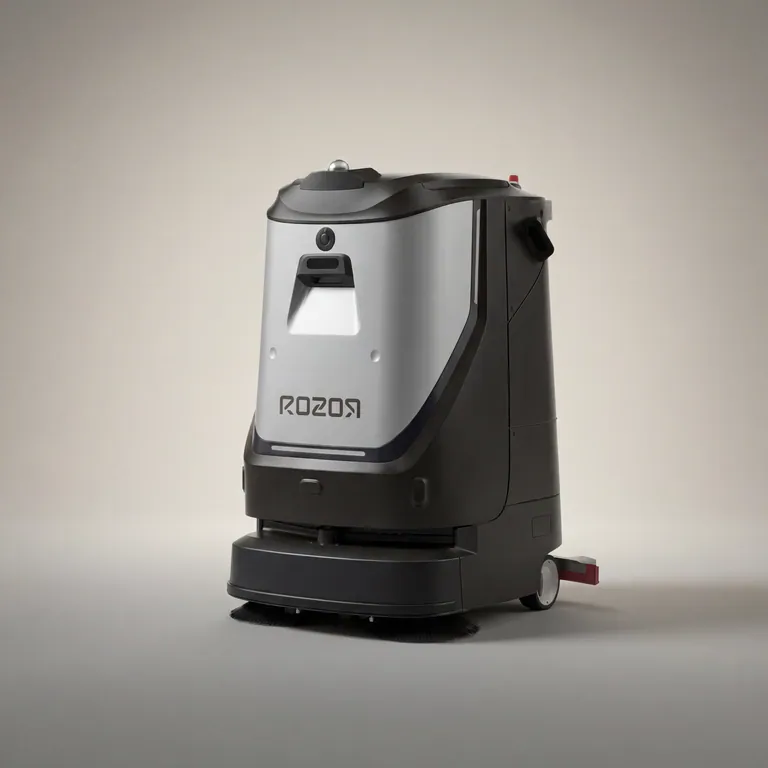 A photo of the ROZOR Cleaning Robot